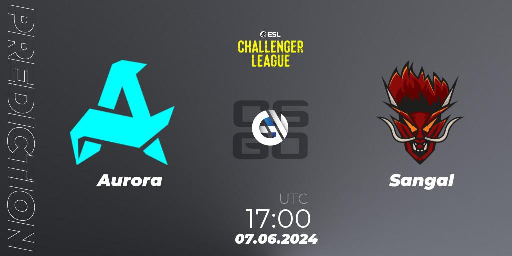 Pronósticos Aurora - Sangal. 07.06.2024 at 17:30. ESL Challenger League Season 47: Europe - Counter-Strike (CS2)