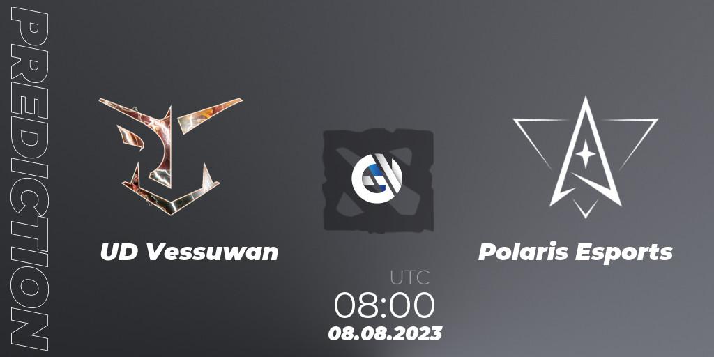 Pronósticos UD Vessuwan - Polaris Esports. 13.08.2023 at 08:00. LingNeng Trendy Invitational - Dota 2