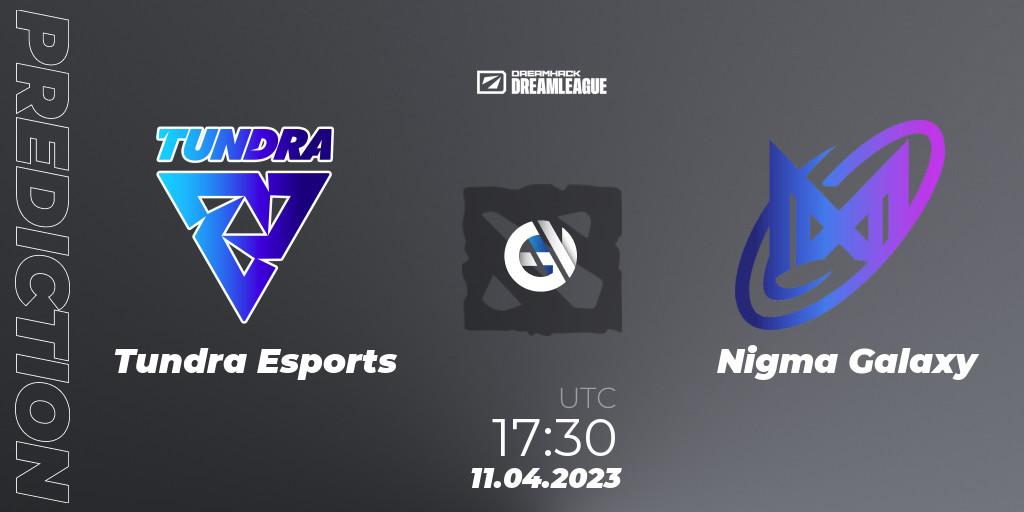 Pronósticos Tundra Esports - Nigma Galaxy. 11.04.2023 at 17:57. DreamLeague Season 19 - Group Stage 1 - Dota 2