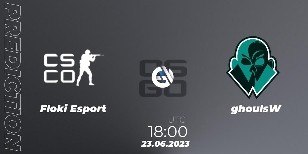 Pronósticos Floki Esport - FPSBUG. 23.06.2023 at 18:00. Preasy Summer Cup 2023 - Counter-Strike (CS2)