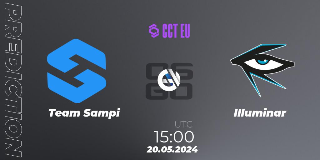 Pronósticos Team Sampi - Illuminar. 20.05.2024 at 15:00. CCT Season 2 Europe Series 4 - Counter-Strike (CS2)