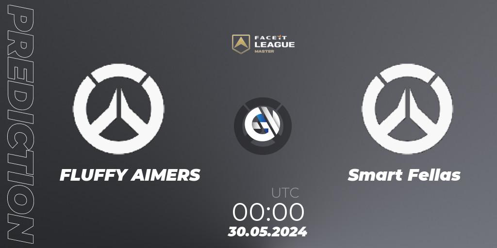 Pronósticos FLUFFY AIMERS - Smart Fellas. 30.05.2024 at 00:00. FACEIT League Season 1 - NA Master Road to EWC - Overwatch