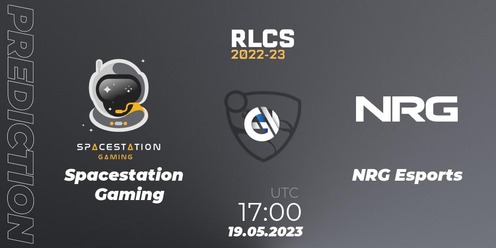 Pronósticos Spacestation Gaming - NRG Esports. 19.05.23. RLCS 2022-23 - Spring: North America Regional 2 - Spring Cup - Rocket League