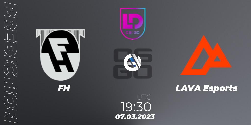 Pronósticos FH - LAVA Esports. 07.03.2023 at 19:30. Icelandic Esports League Season 7 - Counter-Strike (CS2)