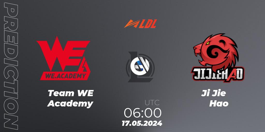 Pronósticos Team WE Academy - Ji Jie Hao. 17.05.2024 at 06:00. LDL 2024 - Stage 2 - LoL