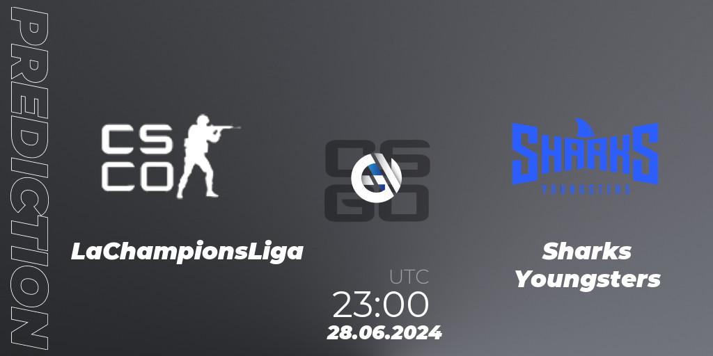 Pronósticos LaChampionsLiga - Sharks Youngsters. 28.06.2024 at 23:00. Punto Gamers Cup 2024 - Counter-Strike (CS2)