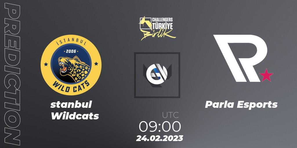 Pronósticos İstanbul Wildcats - Parla Esports. 24.02.23. VALORANT Challengers 2023 Turkey: Birlik Split 1 - VALORANT
