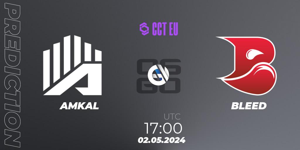 Pronósticos AMKAL - BLEED. 02.05.2024 at 18:15. CCT Season 2 Europe Series 1 - Counter-Strike (CS2)