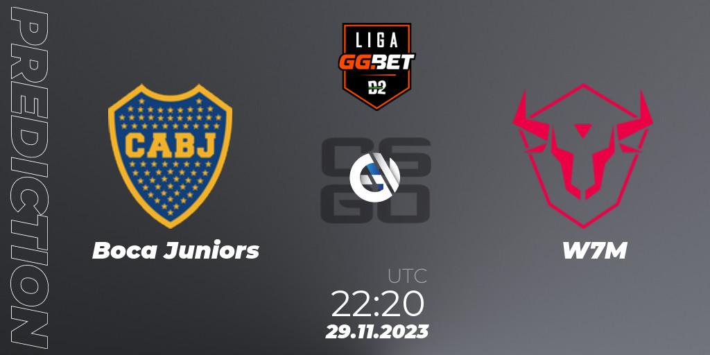 Pronósticos Boca Juniors - W7M. 06.12.23. Dust2 Brasil Liga Season 2 - CS2 (CS:GO)