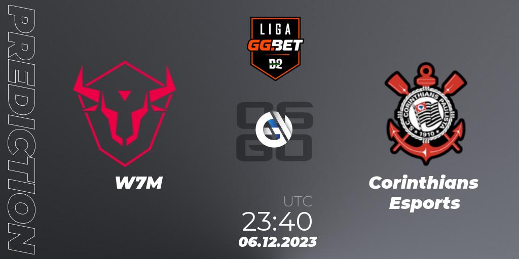 Pronósticos W7M - Corinthians Esports. 07.12.2023 at 00:00. Dust2 Brasil Liga Season 2 - Counter-Strike (CS2)