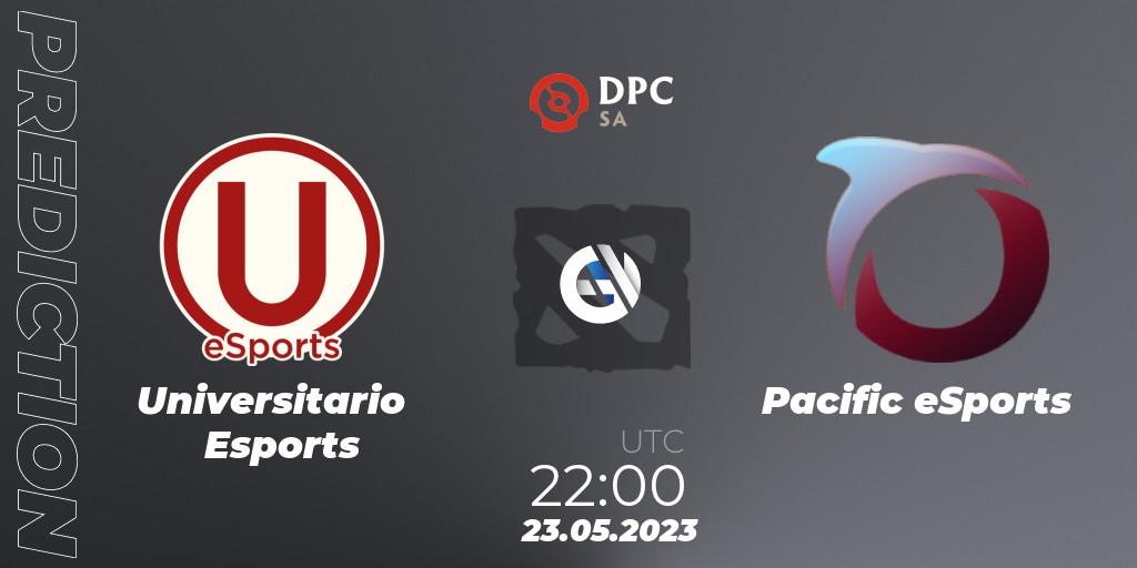 Pronósticos Universitario Esports - Pacific eSports. 23.05.2023 at 21:59. DPC 2023 Tour 3: SA Closed Qualifier - Dota 2