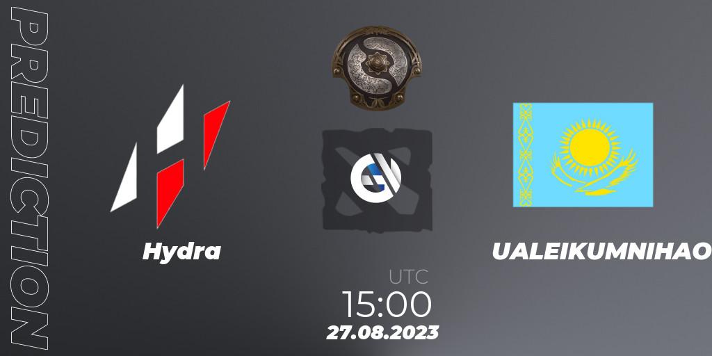 Pronósticos Hydra - UALEIKUMNIHAO. 22.08.23. The International 2023 - Eastern Europe Qualifier - Dota 2