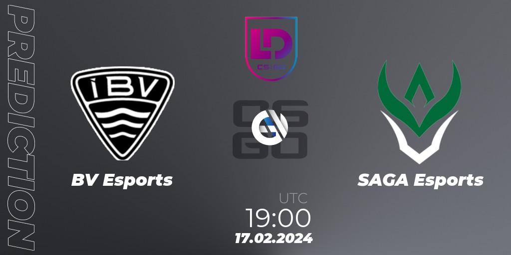 Pronósticos ÍBV Esports - SAGA Esports. 17.02.2024 at 20:00. Icelandic Esports League Season 8: Regular Season - Counter-Strike (CS2)