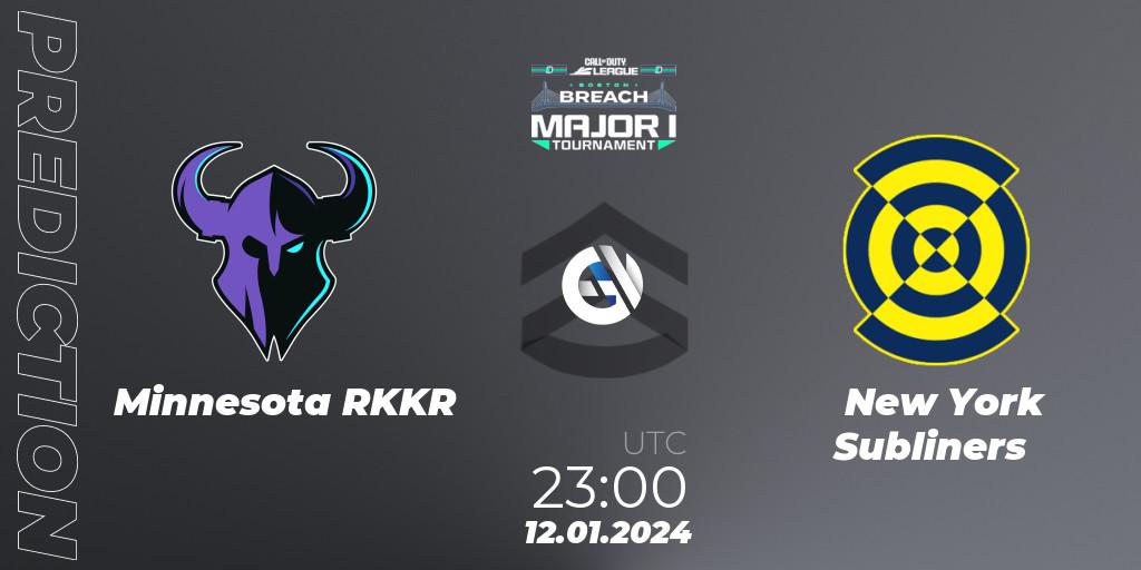 Pronósticos Minnesota RØKKR - New York Subliners. 12.01.2024 at 23:00. Call of Duty League 2024: Stage 1 Major Qualifiers - Call of Duty