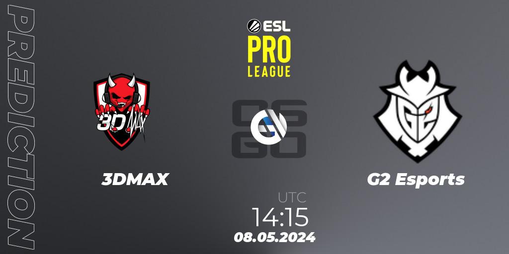 Pronósticos 3DMAX - G2 Esports. 08.05.24. ESL Pro League Season 19 - CS2 (CS:GO)