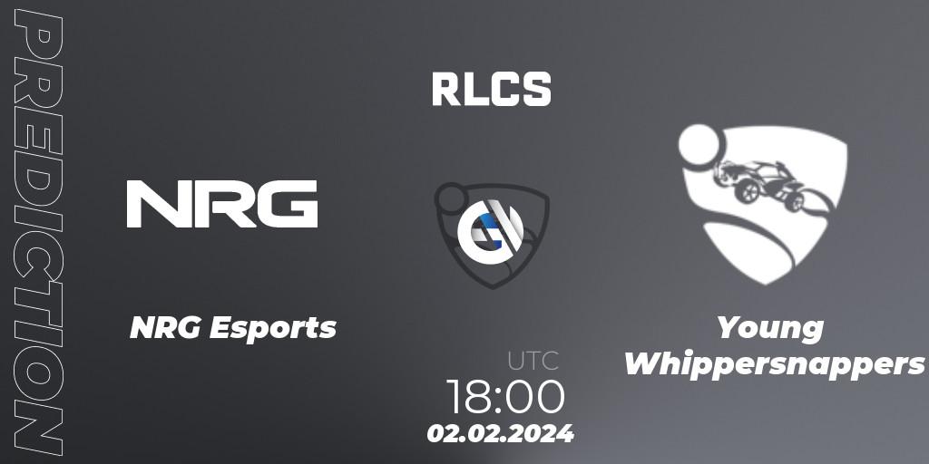 Pronósticos NRG Esports - young whippersnappers. 02.02.24. RLCS 2024 - Major 1: North America Open Qualifier 1 - Rocket League