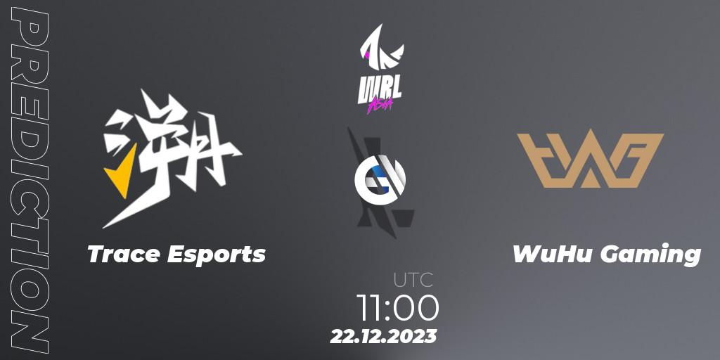 Pronósticos Trace Esports - WuHu Gaming. 22.12.23. WRL Asia 2023 - Season 2 - Regular Season - Wild Rift
