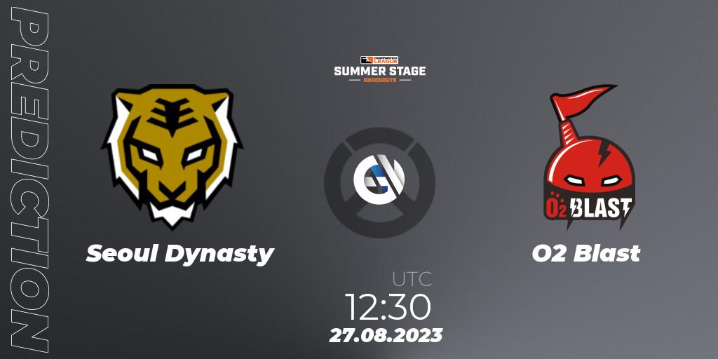 Pronósticos Seoul Dynasty - O2 Blast. 27.08.23. Overwatch League 2023 - Summer Stage Knockouts - Overwatch