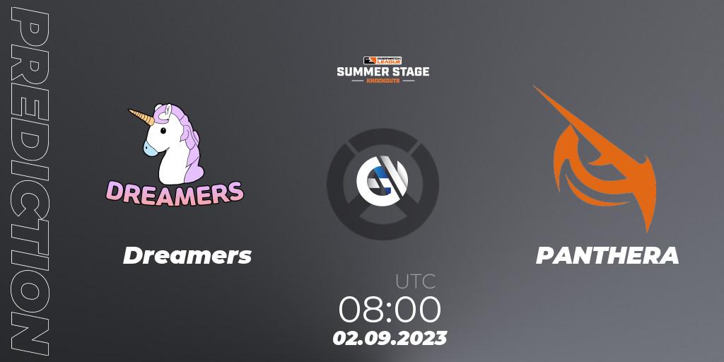Pronósticos Dreamers - PANTHERA. 02.09.2023 at 08:00. Overwatch League 2023 - Summer Stage Knockouts - Overwatch