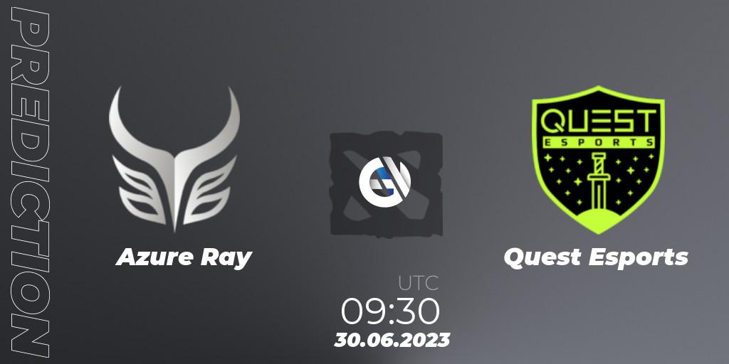 Pronósticos Azure Ray - PSG Quest. 30.06.2023 at 08:21. Bali Major 2023 - Group Stage - Dota 2