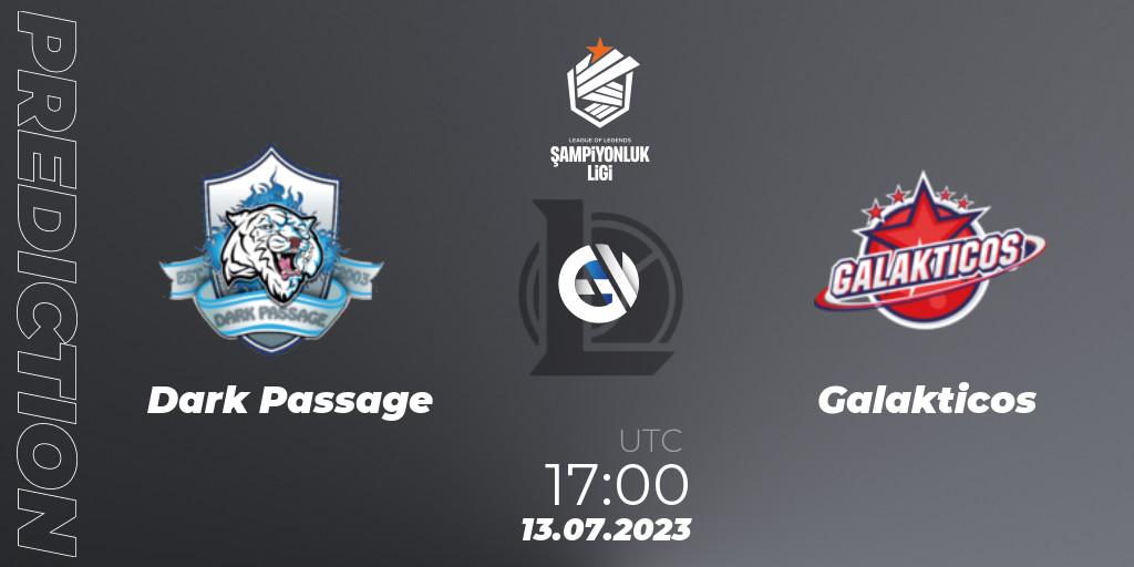 Pronósticos Dark Passage - Galakticos. 13.07.23. TCL Summer 2023 - Group Stage - LoL