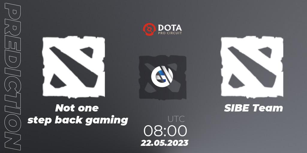 Pronósticos Not one step back gaming - SIBE Team. 22.05.2023 at 08:33. DPC 2023 Tour 3: EEU Closed Qualifier - Dota 2