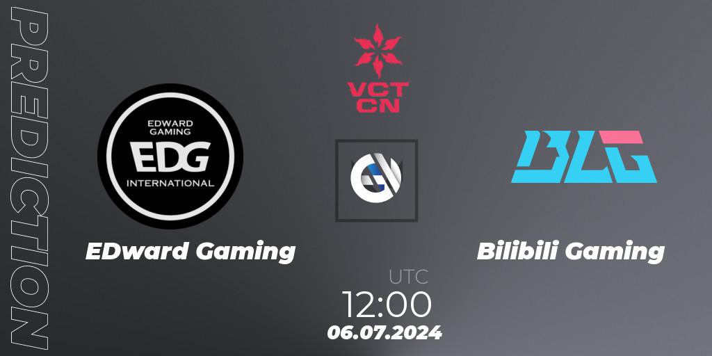 Pronósticos EDward Gaming - Bilibili Gaming. 06.07.2024 at 12:00. VALORANT Champions Tour China 2024: Stage 2 - Group Stage - VALORANT