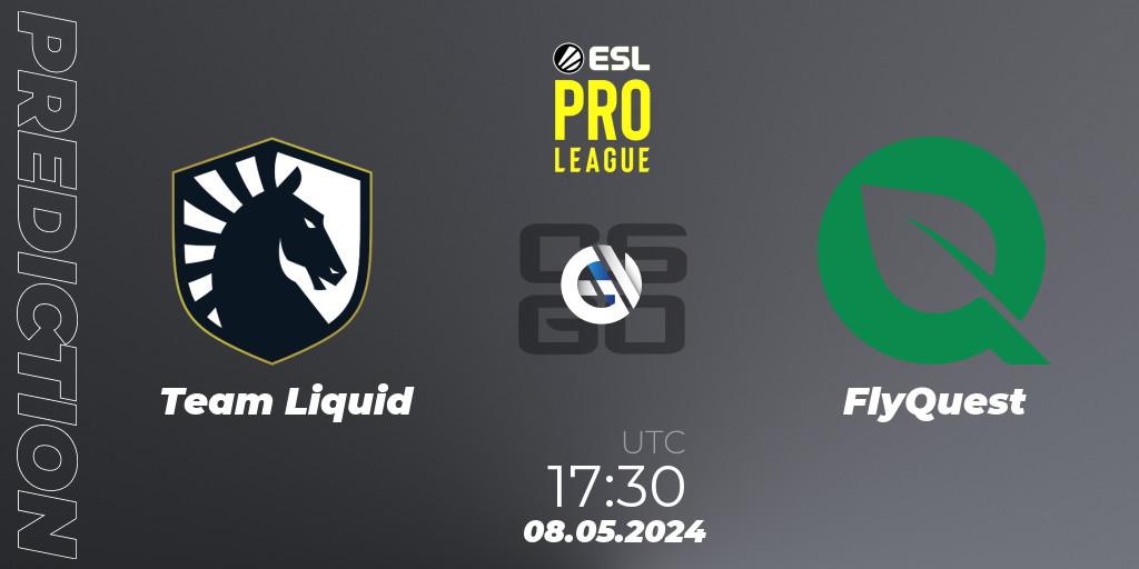 Pronósticos Team Liquid - FlyQuest. 08.05.24. ESL Pro League Season 19 - CS2 (CS:GO)