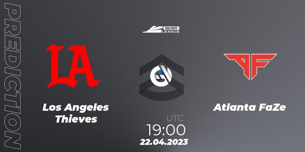Pronósticos Los Angeles Thieves - Atlanta FaZe. 22.04.2023 at 19:00. Call of Duty League 2023: Stage 4 Major - Call of Duty