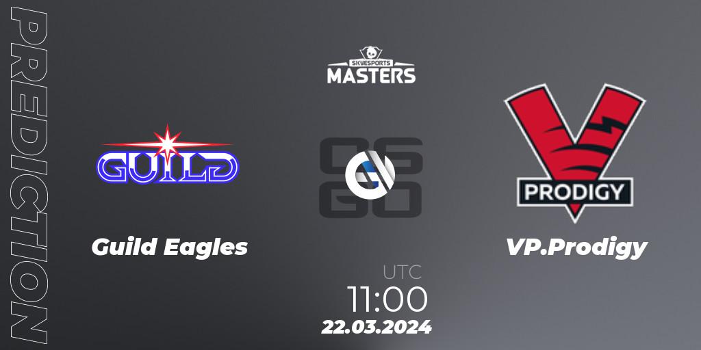 Pronósticos Guild Eagles - VP.Prodigy. 22.03.2024 at 11:00. Skyesports Masters 2024: European Qualifier - Counter-Strike (CS2)