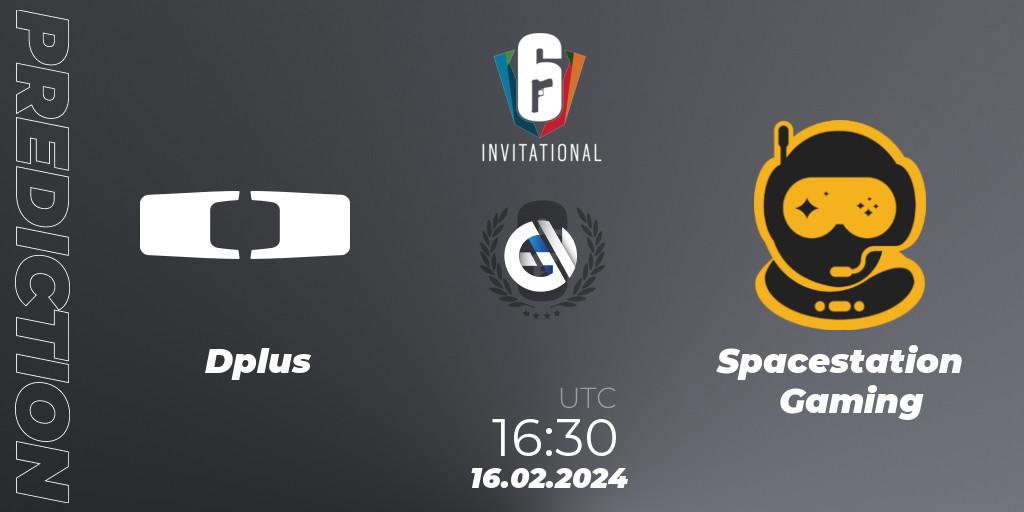 Pronósticos Dplus - Spacestation Gaming. 16.02.24. Six Invitational 2024 - Group Stage - Rainbow Six