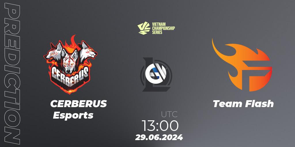 Pronósticos CERBERUS Esports - Team Flash. 14.07.2024 at 10:00. VCS Summer 2024 - Group Stage - LoL