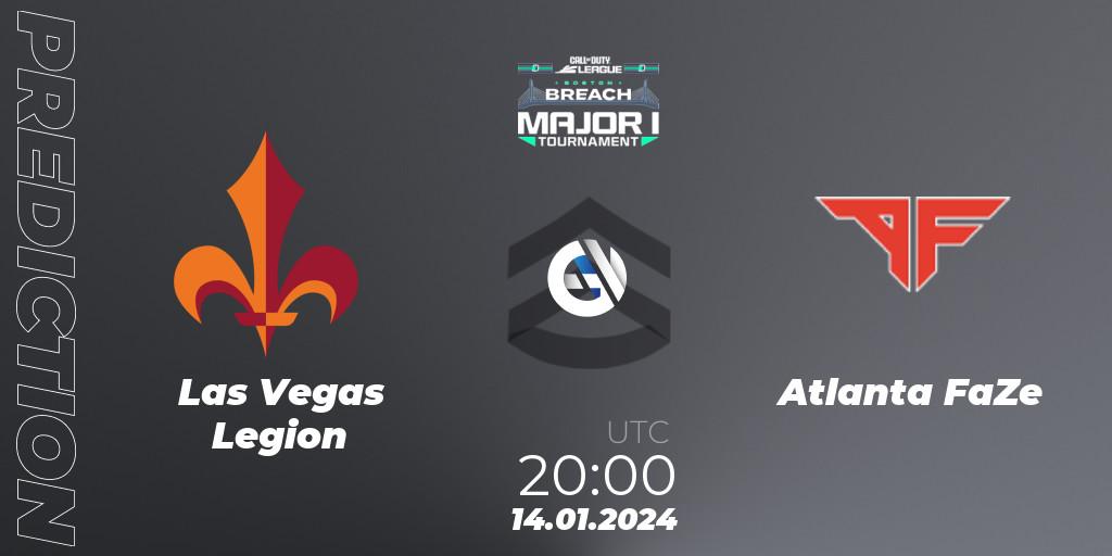 Pronósticos Las Vegas Legion - Atlanta FaZe. 14.01.2024 at 20:15. Call of Duty League 2024: Stage 1 Major Qualifiers - Call of Duty