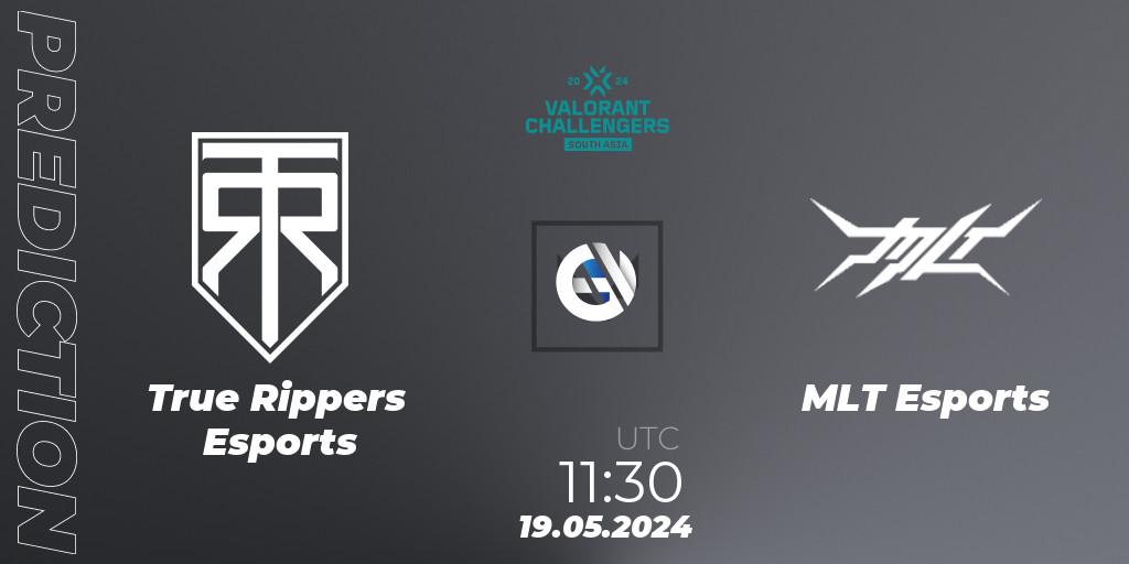 Pronósticos True Rippers Esports - MLT Esports. 19.05.2024 at 11:30. VALORANT Challengers 2024 South Asia: Split 1 - Cup 2 - VALORANT