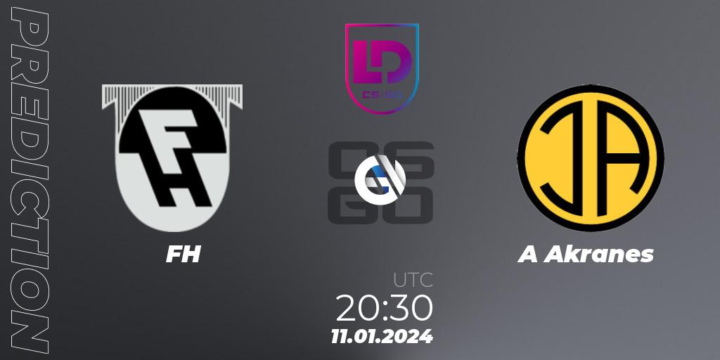 Pronósticos FH - ÍA Akranes. 11.01.2024 at 20:30. Icelandic Esports League Season 8: Regular Season - Counter-Strike (CS2)