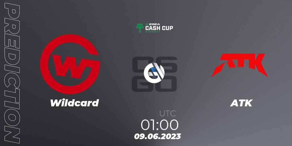 Pronósticos Wildcard - ATK. 09.06.23. ESEA Cash Cup Circuit Season 1 Finals - CS2 (CS:GO)