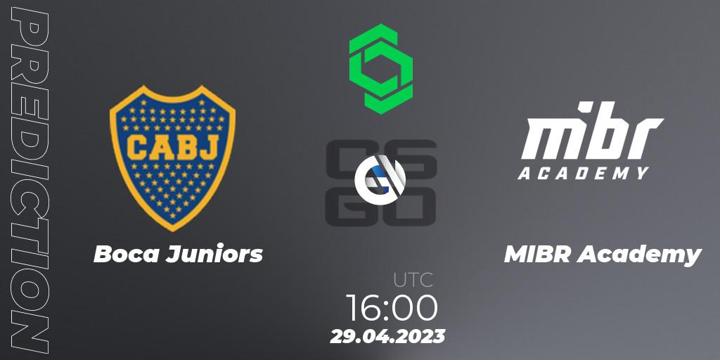 Pronósticos Boca Juniors - MIBR Academy. 29.04.2023 at 16:00. CCT South America Series #7 - Counter-Strike (CS2)