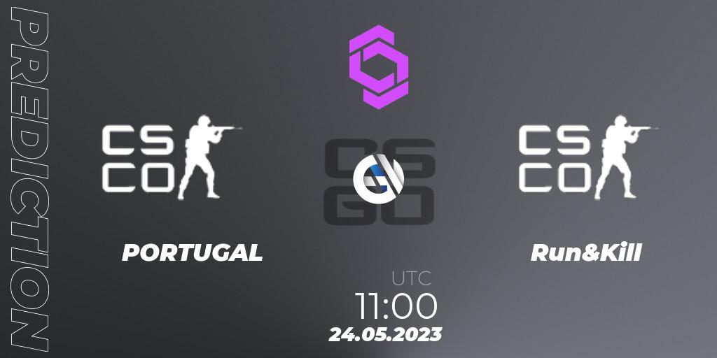 Pronósticos PORTUGAL - Run&Kill. 24.05.2023 at 10:20. CCT West Europe Series 4 Closed Qualifier - Counter-Strike (CS2)