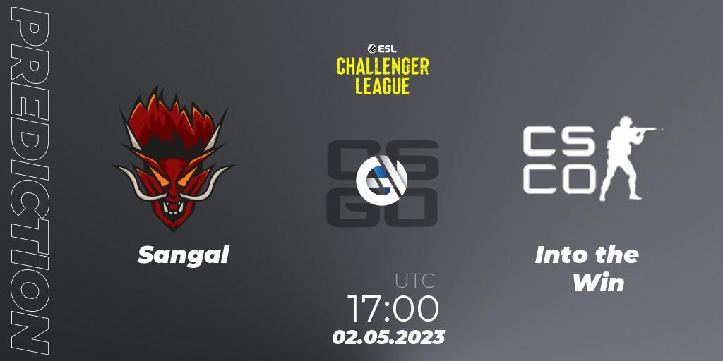 Pronósticos Sangal - Into the Win. 02.05.2023 at 17:00. ESL Challenger League Season 45: Europe - Counter-Strike (CS2)