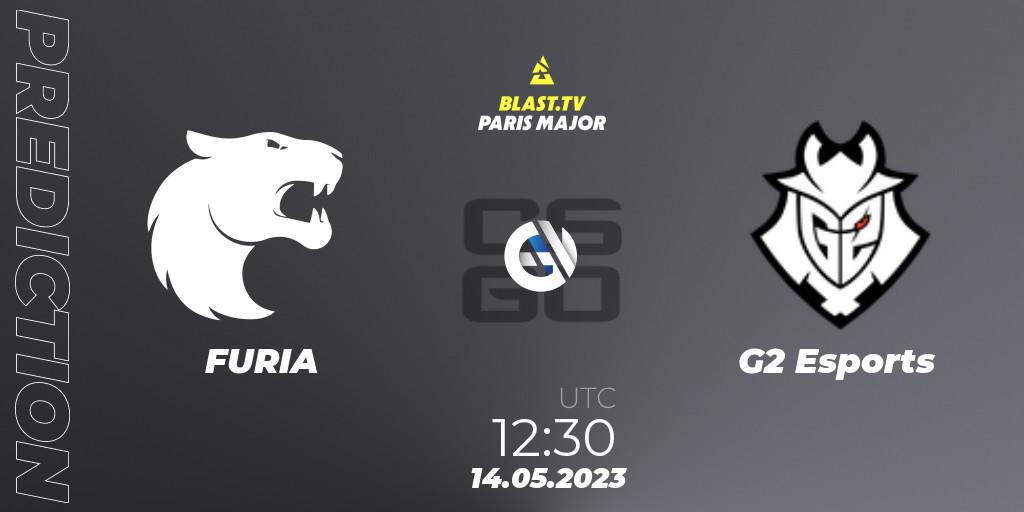Pronósticos FURIA - G2 Esports. 14.05.23. BLAST Paris Major 2023 - CS2 (CS:GO)