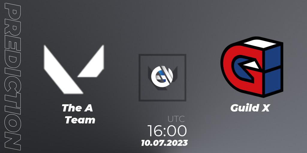 Pronósticos The A Team - Guild X. 10.07.2023 at 16:10. VCT 2023: Game Changers EMEA Series 2 - Group Stage - VALORANT