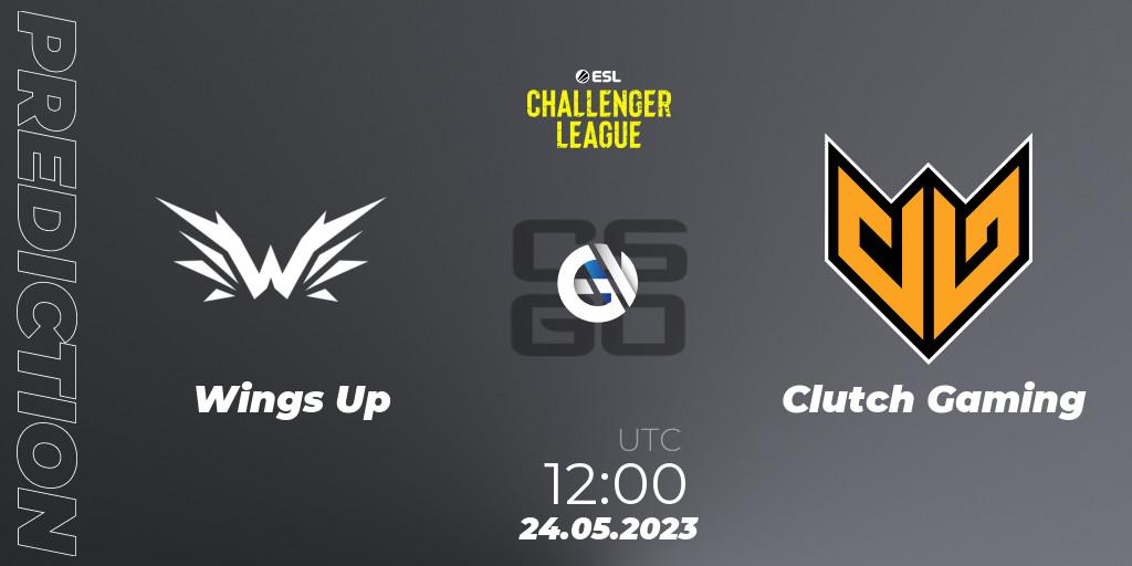 Pronósticos Wings Up - Clutch Gaming. 24.05.2023 at 12:00. ESL Challenger League Season 45: Asia-Pacific - Counter-Strike (CS2)