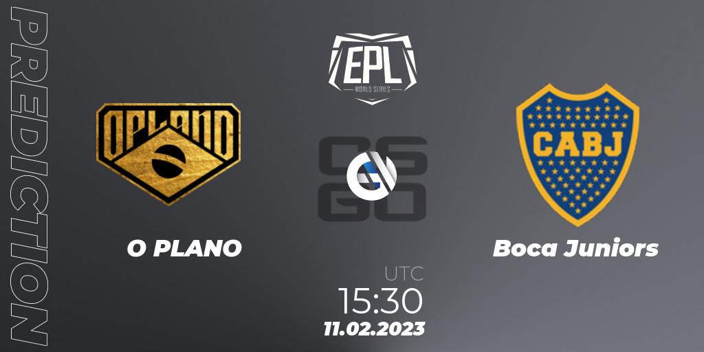 Pronósticos O PLANO - Boca Juniors. 11.02.2023 at 15:30. EPL World Series: Americas Season 2 - Counter-Strike (CS2)