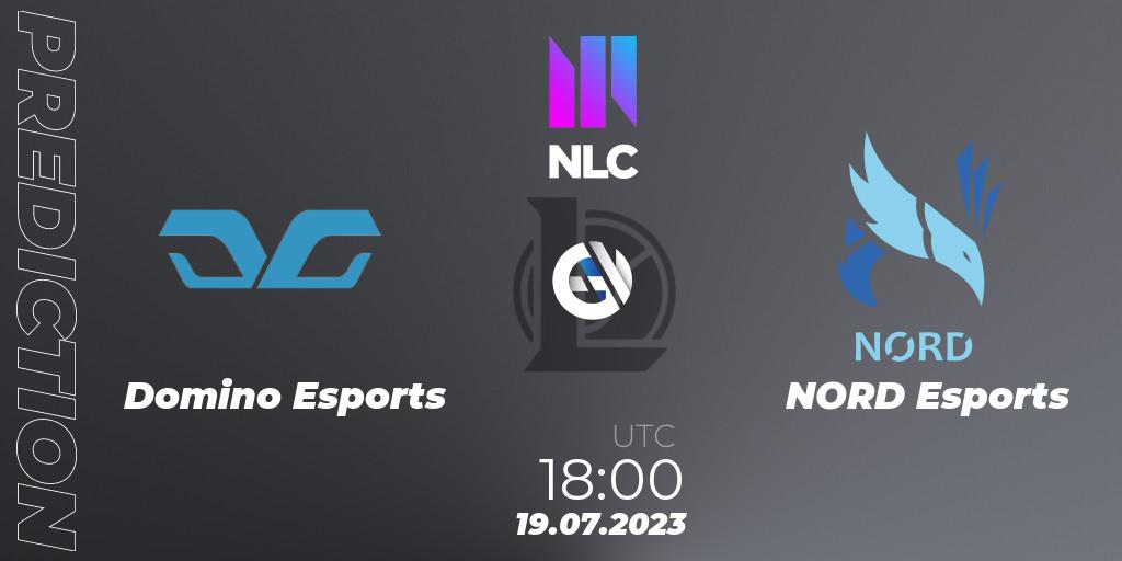 Pronósticos Domino Esports - NORD Esports. 19.07.23. NLC Summer 2023 - Group Stage - LoL
