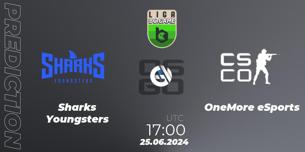 Pronósticos Sharks Youngsters - OneMore eSports. 25.06.2024 at 17:00. Dust2 Brasil Liga Season 3: Division 2 - Counter-Strike (CS2)