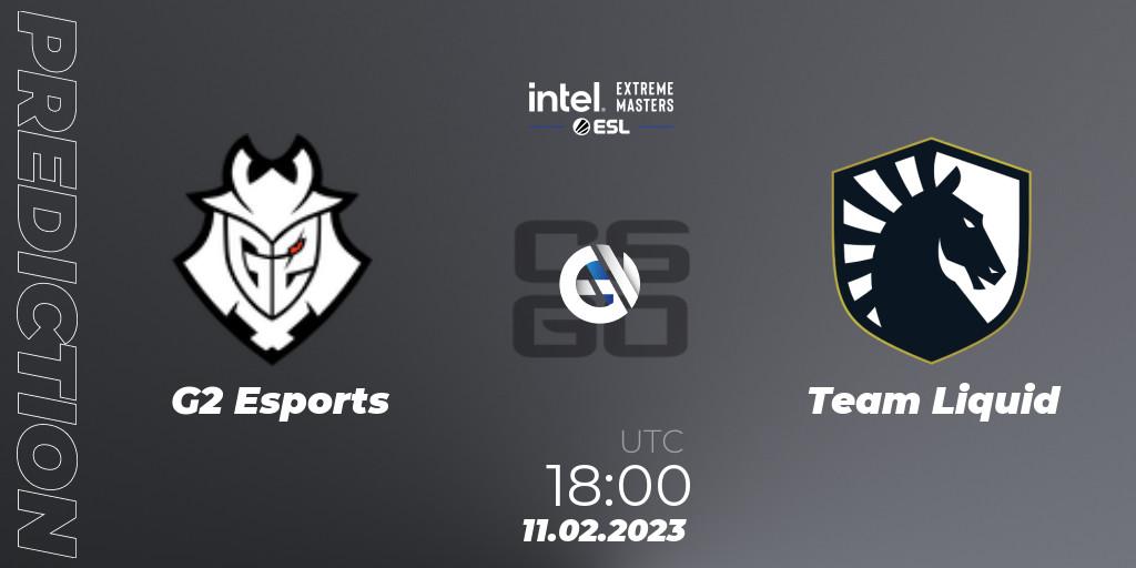 Pronósticos G2 Esports - Team Liquid. 11.02.23. IEM Katowice 2023 - CS2 (CS:GO)