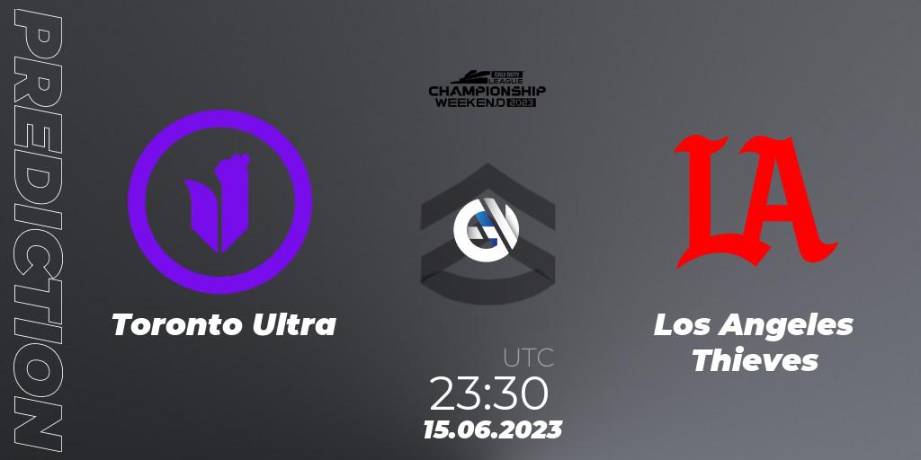 Pronósticos Toronto Ultra - Los Angeles Thieves. 15.06.2023 at 23:30. Call of Duty League Championship 2023 - Call of Duty
