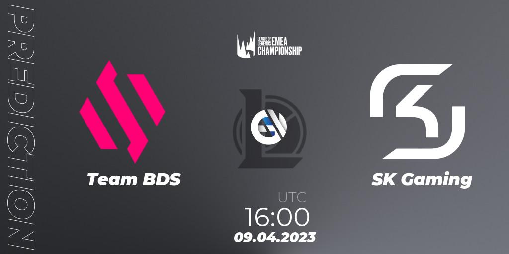 Pronósticos Team BDS - SK Gaming. 09.04.23. LEC Spring 2023 - Group Stage - LoL