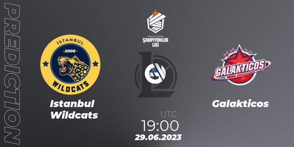 Pronósticos Istanbul Wildcats - Galakticos. 29.06.2023 at 19:00. TCL Summer 2023 - Group Stage - LoL