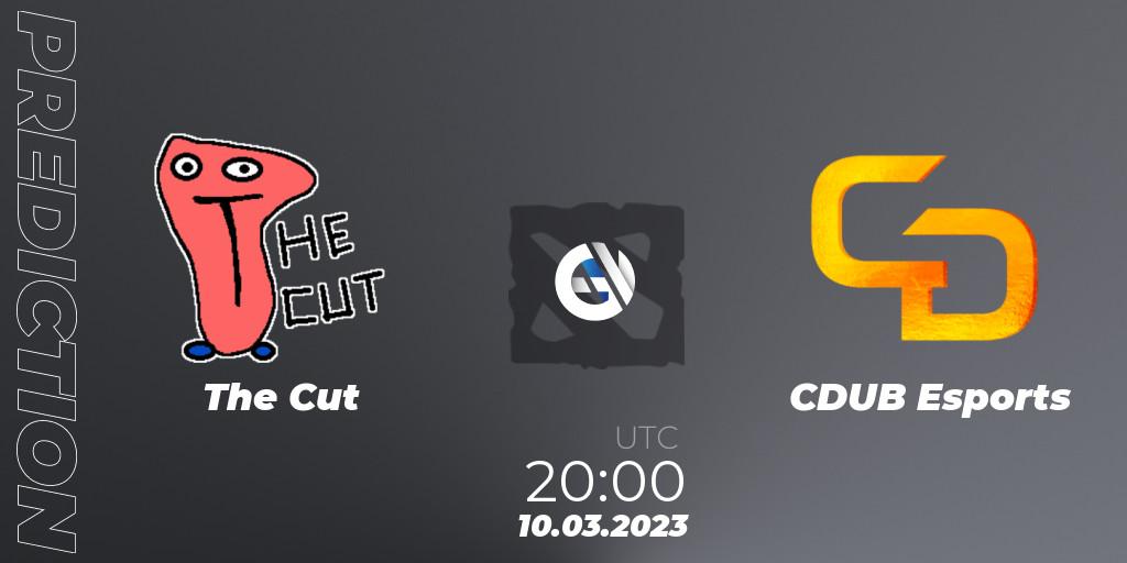Pronósticos The Cut - CDUB Esports. 10.03.23. TodayPay Invitational Season 4 - Dota 2